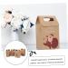 Abaodam 48 Pcs Christmas Bag Chocolate Christmas Treat Holiday Chocolate Bags Suitcase Fine Elder Assorted Colorx2pcs 17.5X10.5CMx2pcs - Buy Online on GoSupps.com