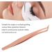 Buy Stainless Steel Eyelash Tweezers | Long Slanted Tweezers for False Eyelash Extension International Shipping Available - Buy Online on GoSupps.com