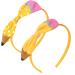 Fovolat Cute Headbands for Girls | Yellow Pencil Back to School Headwear - Hair Accessory Styling Decorations Cute Bow Hair Clips for School Kindergarten Combination 2 1 count (Pack of 1)
