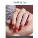 TrueShei Red Cat Eye UV Gel Nail Foils | 20 Self-Adhesive Nail Film Stickers | Gellack Wraps for Stunning Red Cat's Eye Nails - Buy Online on GoSupps.com
