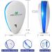 Ultrasonic Pest Repeller 4-Pack - Electric Mouse Repellent for Rodents, Mosquitoes, Rats, Spiders, Ants - Buy Online on GoSupps.com