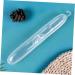 Lalafina 4-Piece Travel Toothbrush Box - High Definition Transparent Protective Cover & Storage Case for Business Trips - Buy Online on GoSupps.com