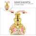 minkissy Glass Containers Empty Perfume Bottle 15ML Jeweled Vintage Refillable Essential Oil Dropper Bottle Decorative Dropper Bottle for Home Travel Retro Perfume Bottle Perfume Ornament Pink - Buy Online on GoSupps.com