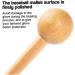 Heavy Wooden Baseball Glove Mallet - Durable 31x6.8 cm Hammer for Perfectly Shaping Gloves | Shop Internationally - Buy Online on GoSupps.com