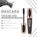 Makeup Volumizing Mascara Waterproof Dense Slender Curly Silicone Brush Head 4D Mascara (Size : A) - Buy Online on GoSupps.com