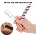 Professional Barturaser - Stainless Steel Foldable Men's Razor for Hair & Face | Perfect Red & White Shaver - Buy Online on GoSupps.com