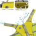 Buy Vivaglory Dog Life Jacket Durable Adjustable Buoyancy Vest for Small Dogs | Yellow-Gray Chest 48-58 cm - Buy Online on GoSupps.com