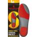 Sorbothane Double-Stitched Insoles - Yellow EU 44-45 (UK 10) | Premium Comfort for All-Day Support - International Shipping Available - Buy Online on GoSupps.com
