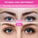 Natural Look Self-Adhesive Reusable Eyelashes - Easy to Apply (2 Pairs) - Buy Online on GoSupps.com