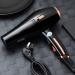 Professional Hair Dryer 2000W Salon Hairdryer with Nozzle Salon Lightweight Hairdryer Sets for Women Powerful Blow Dryer Hairdryer Low Noise for Home or Salon Black Small Gift - Buy Online on GoSupps.com