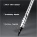 Cooklesa Eyebrow Natural Waterproof Eyebrow Pen With Microfine Tip Two-Pronged Eyebrow Pencil with Micro-fork Tip 3D Waterproof Microblading Eyebrow Pen (3 * 02) 3*02 - Buy Online on GoSupps.com