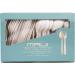 MAUI Heavy Duty Plastic Forks and Spoons Set - 200 Pack, Disposable, Strong and Durable - Ideal for Parties and Gatherings by Maui - Buy Online on GoSupps.com