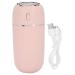 Qukaim Facial Moisturizing Mini Mist Sprayer USB Facial Moisturizing Spray 300ml Humidifier with LightPink LEDHome and Face Humidification