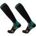 Luofang Compression Socks for Men & Women - 23-32 mmHg Knee-High Breathable Padded for Enhanced Blood Circulation - Ideal Running Socks in Black - Buy Online on GoSupps.com