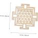 Cabilock 1pc Wooden Wall Hangings Sacred Geometry Home Decor Of Life Wall Art Geometric Wall during As Shown1 - Buy Online on GoSupps.com