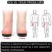 SQHT Adjustable Orthopedic Heel Lift - Height Increase Insoles for Leg Length Discrepancies and Achilles Tendonitis - Heel Cushion Lifts for Heel Pain | Black, Small-Women's 4.5-9.5/Men's 6-8.5 - Buy Online on GoSupps.com