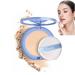 Currentlye Polvo Compacto - Currentlye Polvo Gagk Matte Perfection Pressed Powder Polvo Compacto Perfecci n Mate Waterproof Pressed Matte Wet and Dry Powder (01# Classic ivory 1) 01# Classic Ivory 1 g (Pack of 1)