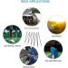 BRILLIANCE4U Aluminum Tent Poles Replacement - Lightweight 20ft T6 Heated 7001 Series Alloy - Female & Male Ends - Tent Pole Repair Kit - 1 Pack - Buy Online on GoSupps.com