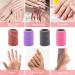 Professional Nail Sanding Bands Set - 240 Pieces Coarse Fine Grit Sanding Bands for Nail Drill with 2 Bonus Bits - 80120180240 - Buy Online on GoSupps.com