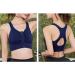 XWSM Women's Sport Bras with Zipper | Wirefree Adjustable Yoga & Workout Top - Full Support Daily Leisure Small Black - Buy Online on GoSupps.com