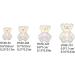 20Pcs Bear Arts Decorations Bear Resin Crystal Rhinestones Colorful Charm Accessories H18022 - Buy Online on GoSupps.com