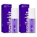 2PCS Hi Smile Whitening Purple Toothpaste Color Correcting Whitening Toothpaste Dental Whitening Purple Toothpaste Diamond Smile Purple Product Whiten Teeth Oral Cleaning