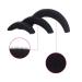 3 Moon-Shaped Foam Hair Cushions - Volume Boosting Hair Accessories for Women & Girls | Black - Buy Online on GoSupps.com