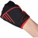 Professional Anti-Skid Bowling Gloves - Black/Red, Medium - Buy Online on GoSupps.com