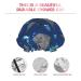 Manatee Printed Shower Cap | Waterproof Bath Cap for Women, Men, Boys & Girls | Reusable Spa Salon Cap - Buy Online on GoSupps.com