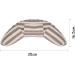 Kids Car Seat Belt Safety Travel Pillow - Head & Neck Support Cushion for Children - Universal Fit and Comfortable - Khaki - Buy Online on GoSupps.com