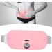 3-Step Temperature Adjusting Electrical Menstrual Heating Pillow & Uterus Waist Belt for Pain Relief - Pink - Buy Online on GoSupps.com