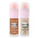Maybelline New York – Routine Perfecteur de teint luminisateur 4-in-1 multi-usage : 1x shade 01 LIGHT & 1x shade 03 MEDIUM DEEP - Instant Perfector 4-in-1 Glow