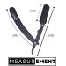 KT Straight Edge Razor | Professional Stainless Steel Straight Blade Shaver for Men - Black - Buy Online on GoSupps.com