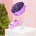 Solustrative Mini Contact Lens Case with Mirror - Violet Purple Pocket Holder & Storage Set | Stylish & Functional Travel Accessory - Buy Online on GoSupps.com