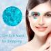 Cooling Eye Cover | Reusable Gel Bead Eye Mask for Dark Circles & Puffiness | Durable Hot Cold Compress for Eye Care | Sleep Mask "Sky Blue - Buy Online on GoSupps.com