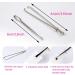 6 Pcs/Set Flexible Drawstring Threaders with Replacement Tool - Plastic and Metal Threaders + Tweezers - Buy Online on GoSupps.com
