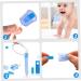 SECFOU 40pcs Nasal Aspirator Filter Cotton Cleaning Sponges - Baby Nose Cleaner Filter Replacement - Blue Nose Sucker Filters for Toddlers & Newborns - Buy Online on GoSupps.com