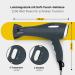 Professional Care hairdryer with 3 settings hanging eye hairdryer with Cool Shot and shaping nozzle 2 blowing settings with 2200 W incl 2 spare filters PCHT 3045 gray White - Buy Online on GoSupps.com