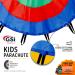 12-Foot Round Rainbow Parachute Toy for Gymnastics & Outdoor Play - Buy Online on GoSupps.com