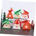 GLEAVI 70pcs Boxes Candy Holiday Boxes Party Favor Boxes Biscuit Box Christmas Party Bag 3d Size 1 As Shown - Buy Online on GoSupps.com
