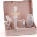 Haakaa Training Toothbrush Set - Soft Silicone Oral Care Kit for Baby, Infants, Toddlers & Kids - Blush - Buy Online on GoSupps.com