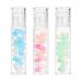 Moisturizing Lip Oil, Soothes Lips Protecting Lip Film, Moisturizing Exfoliating Lip Moisturizer, Lasting Bright Lip Oil, Lip Care Tool, Make Lips Fuller And Moisturizing (3MIX)