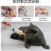 Bzkser 3-Piece Pet Syringe Set | Silicone Pacifier for Feeding Cats Puppies Kittens & Newborn Pets - Ideal for Safe & Easy Feeding - Buy Online on GoSupps.com