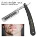 ANGGREK Stainless Steel Barber Razor | Classic Straight Blade Razor for a Perfect Shave | International Shipping Available - Buy Online on GoSupps.com