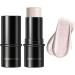 Highlighter Stick Makeup Bronzer Stick With Cushion Applicator Makeup Blushh Highlighter Contour Glitter Matte Natural Brightening Face Makeup Smooth Creamy Matte Finish Liquid Stick For Women - Buy Online on GoSupps.com