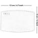 Debrief Me USA Certified PM2.5 Mask Filters (30 Pcs) for Face Masks - Buy Online on GoSupps.com