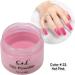 Dip Powder Color No.23 Hot Pink Red Color System Nail Gel Effect 1 oz - Buy Online on GoSupps.com