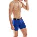 Athlio Men's Relaxed Stretch 6 Open-Fly Cool Dry Brief Mesh Underwear Trunk - Pack of 3 (Black/Blue/Sky, XL) - Buy Online on GoSupps.com