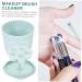 FOMIYES self made Cleaner detergent cleaning pad beauty tools Scrub box dry makeup brush cleaner makeup cleaner makeup brush cleanser make up sponge Storage rack washer - Buy Online on GoSupps.com