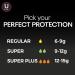 U by Kotex Click Compact Tampons - Super Absorbency Odourless 45 Pack | Buy Internationally - Buy Online on GoSupps.com